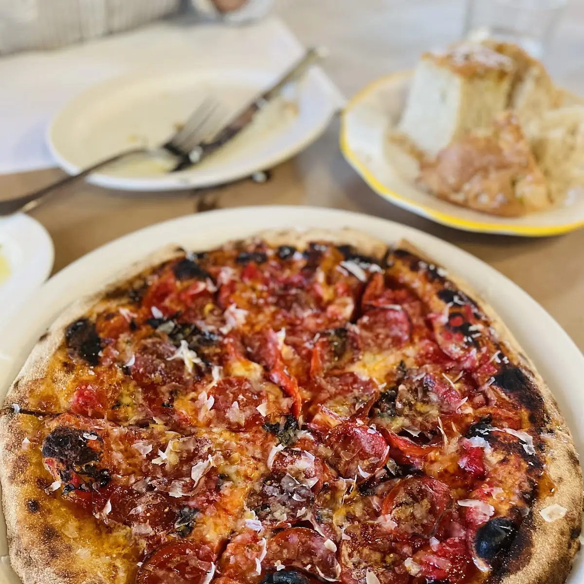 Pepperoni Pizza with Hot Honey
