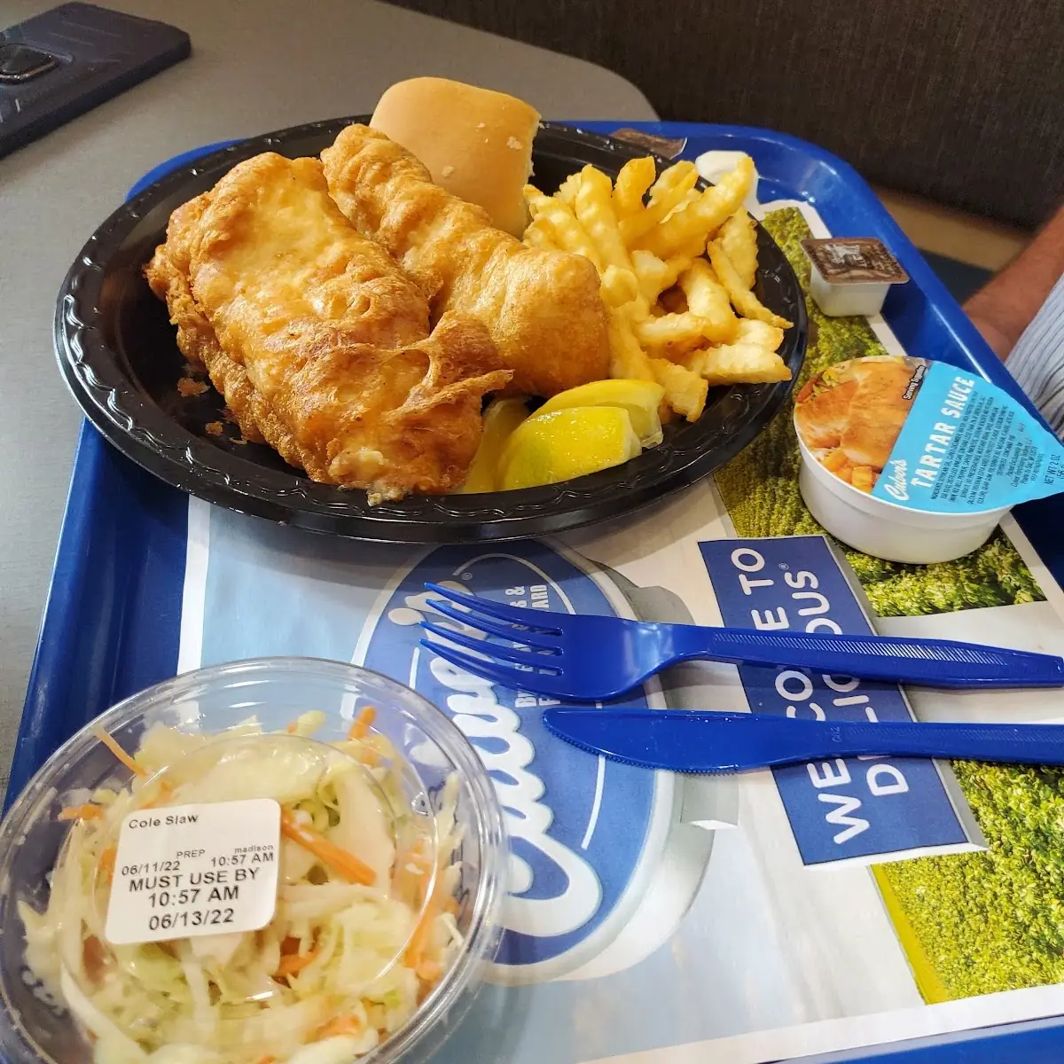 5 Piece Cod Dinner