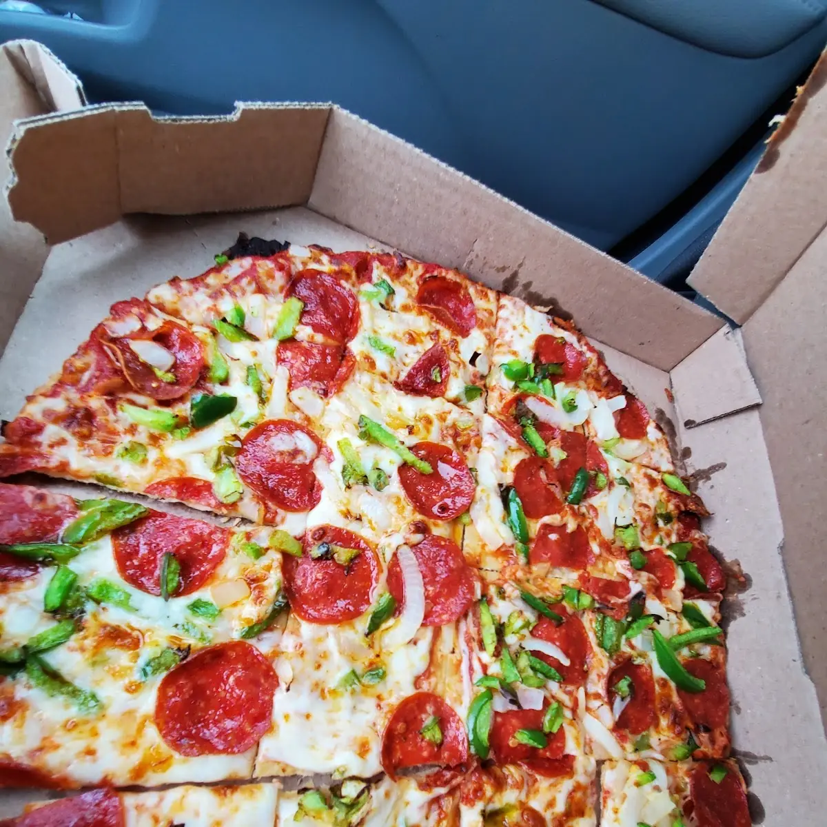 Thin Crust 3 Topping Pizza