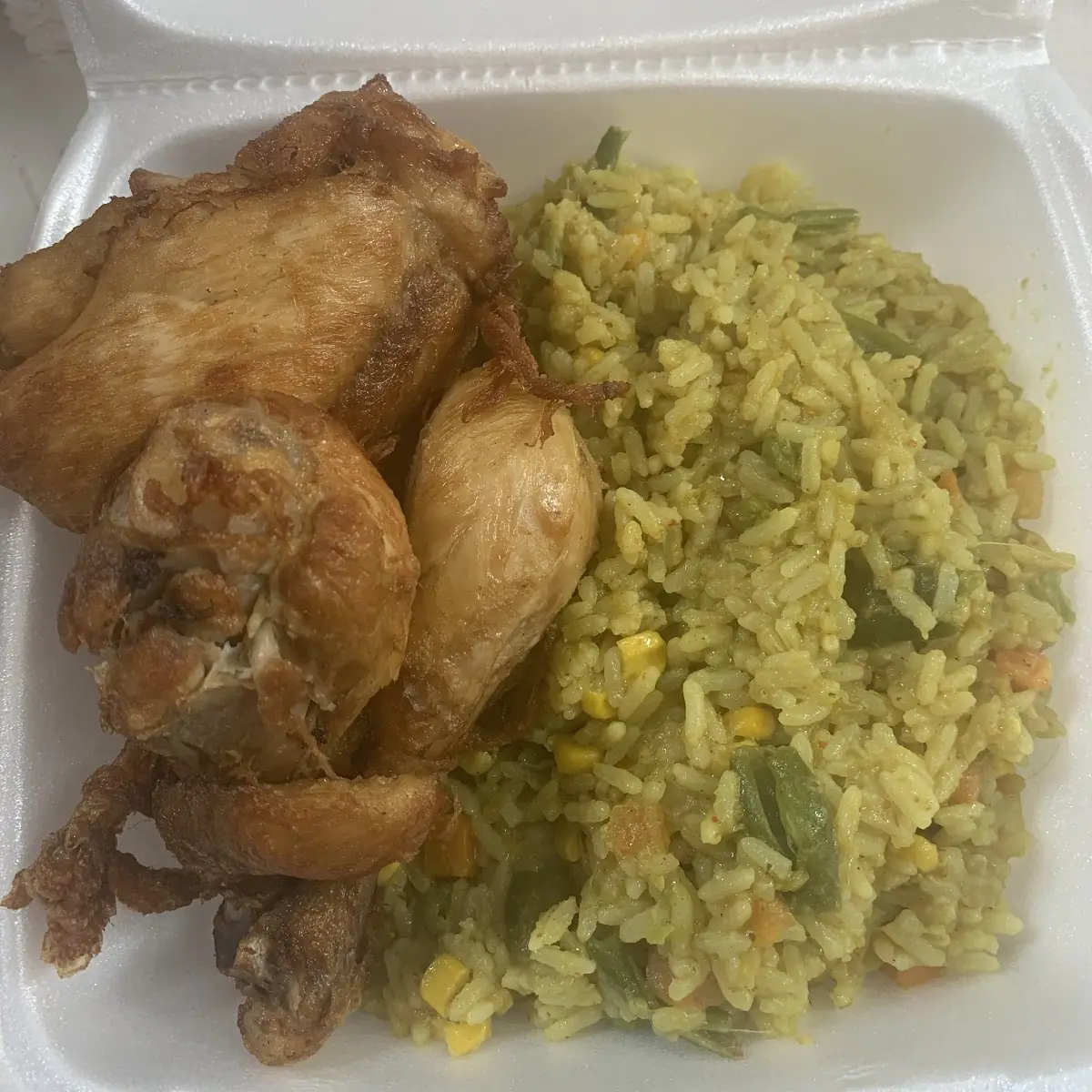 Nigerian Fried Rice with Chicken