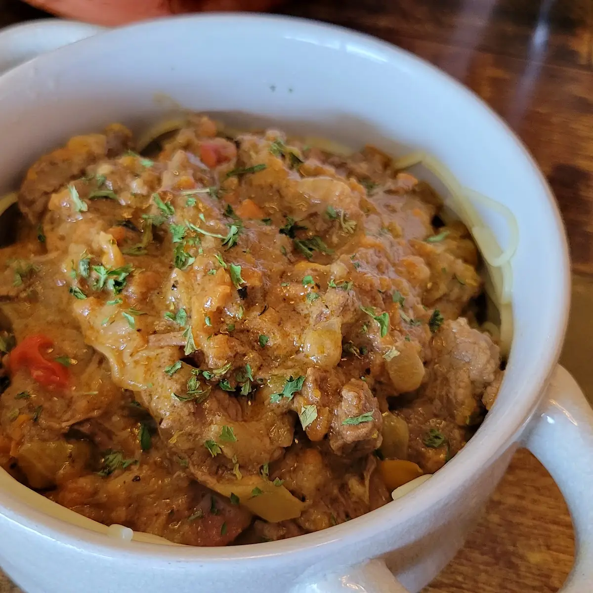 Beef Stroganoff with Egg Noodles