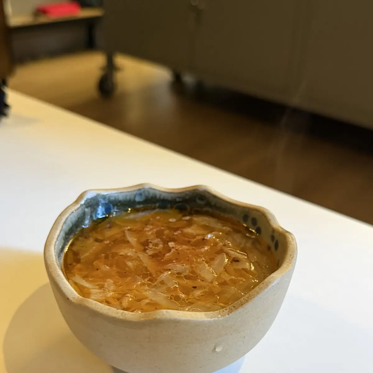 Fermented Cabbage Soup with Butter