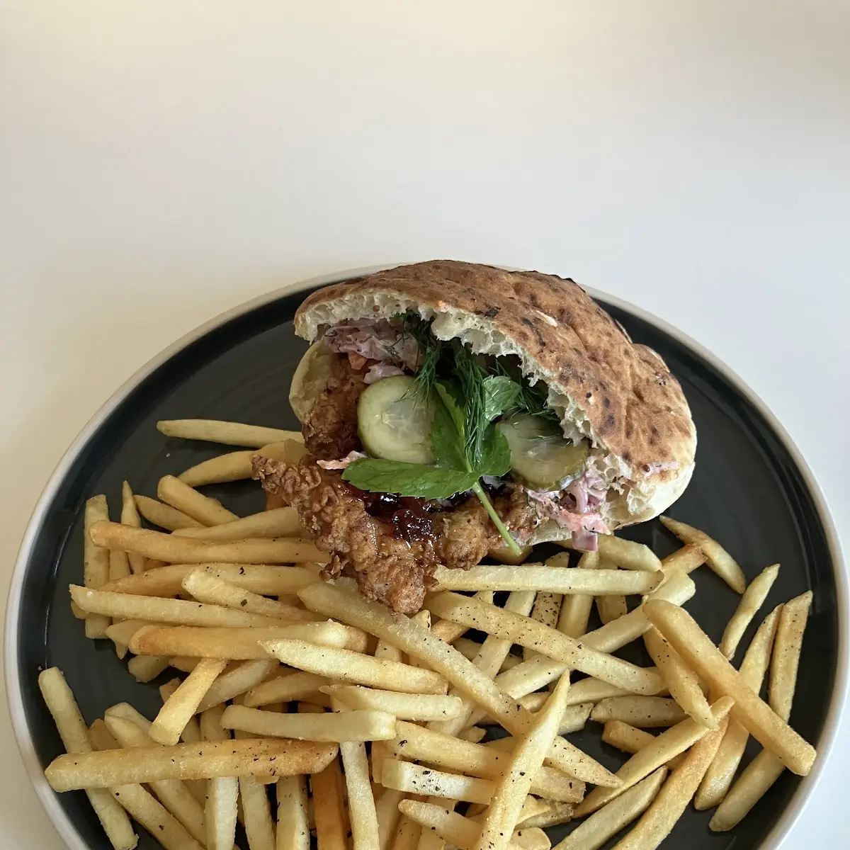 Fried Chicken Pita