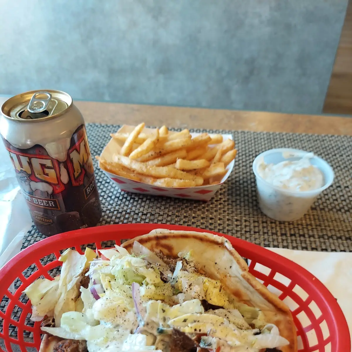 Beef Gyro & Fries