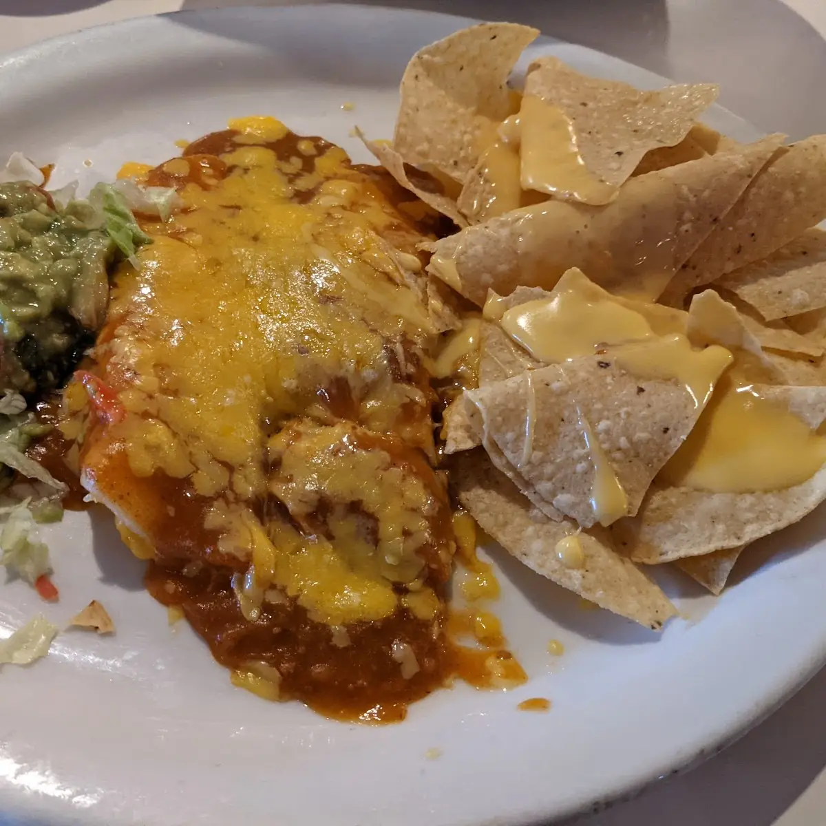 Bean & Cheese Nachos