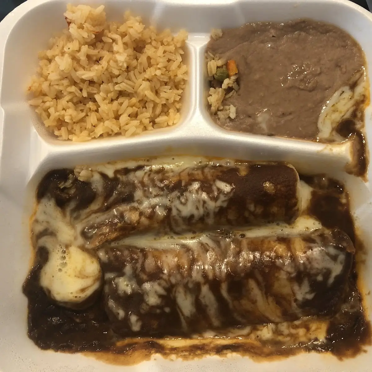 Mole Enchiladas