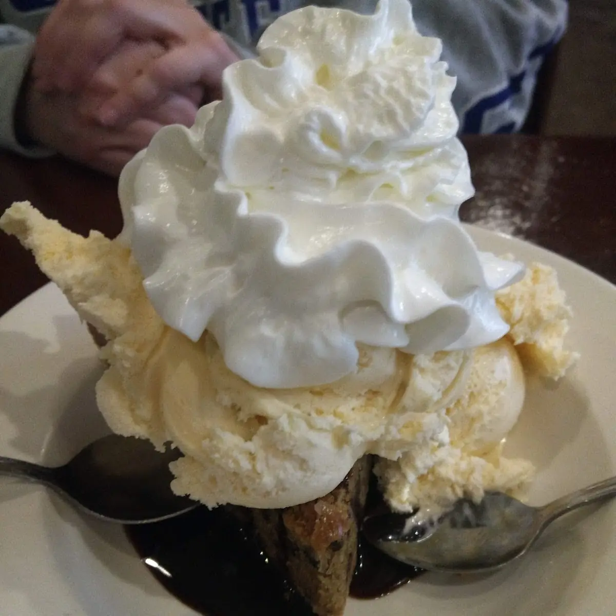 Chocolate Brownie Sundae
