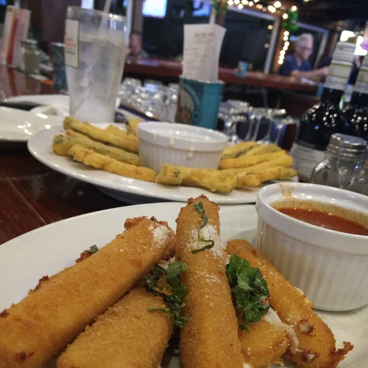 Zucchini and Mozzarella Sticks