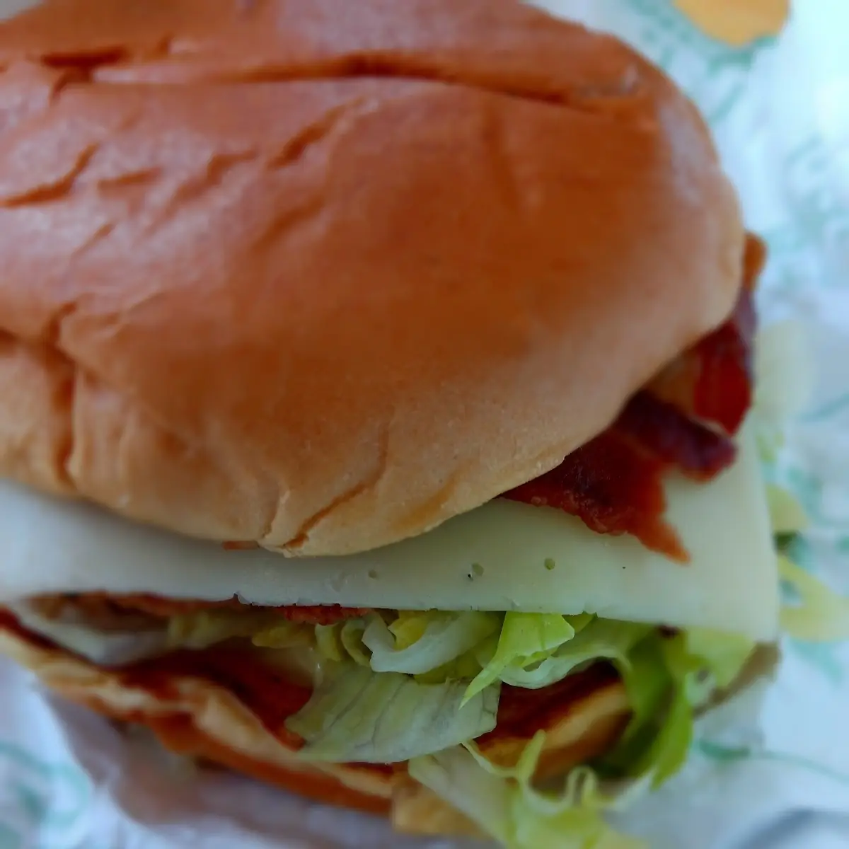 Chicken Bacon & Swiss Sandwich