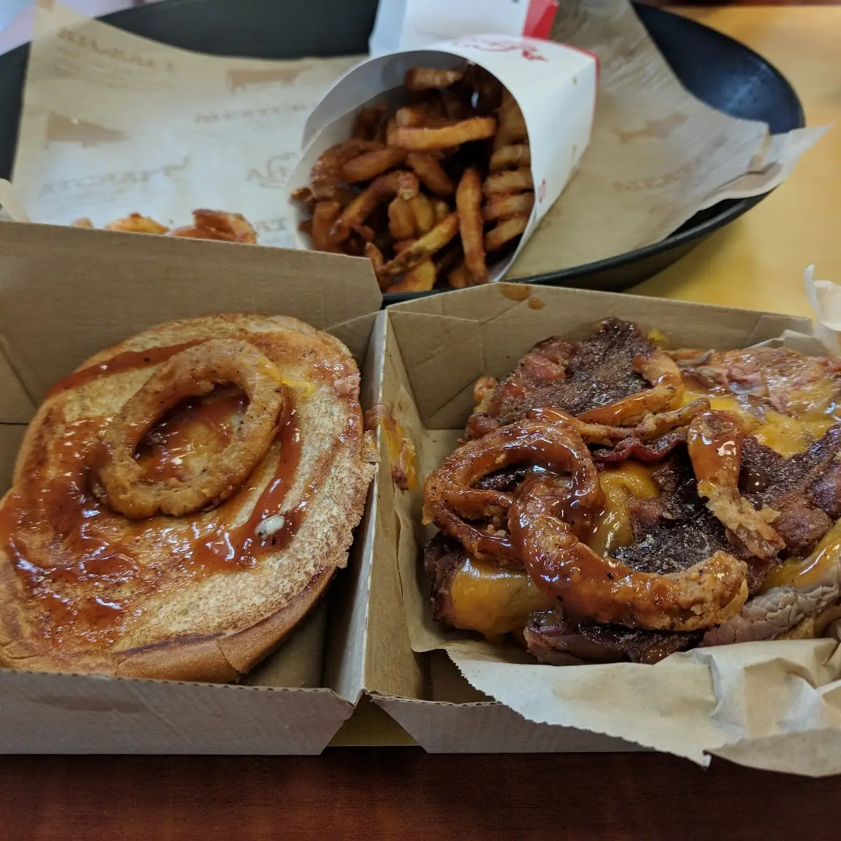 Quarter Pound Chopped Brisket Sandwich