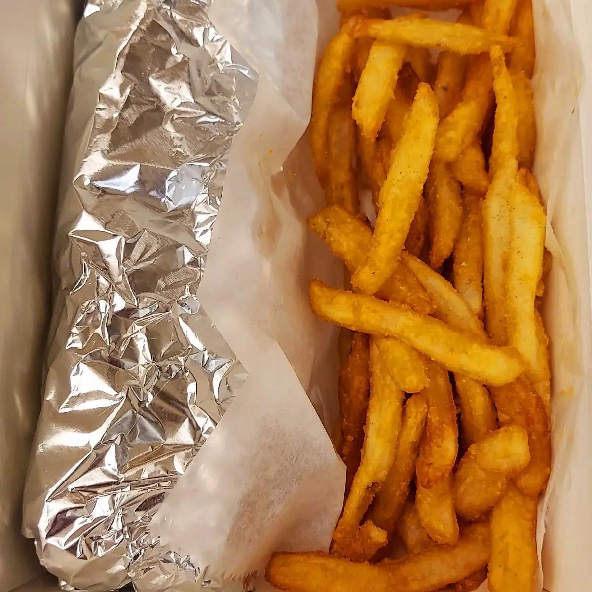 Sweet Chili Chicken Sub with Fries