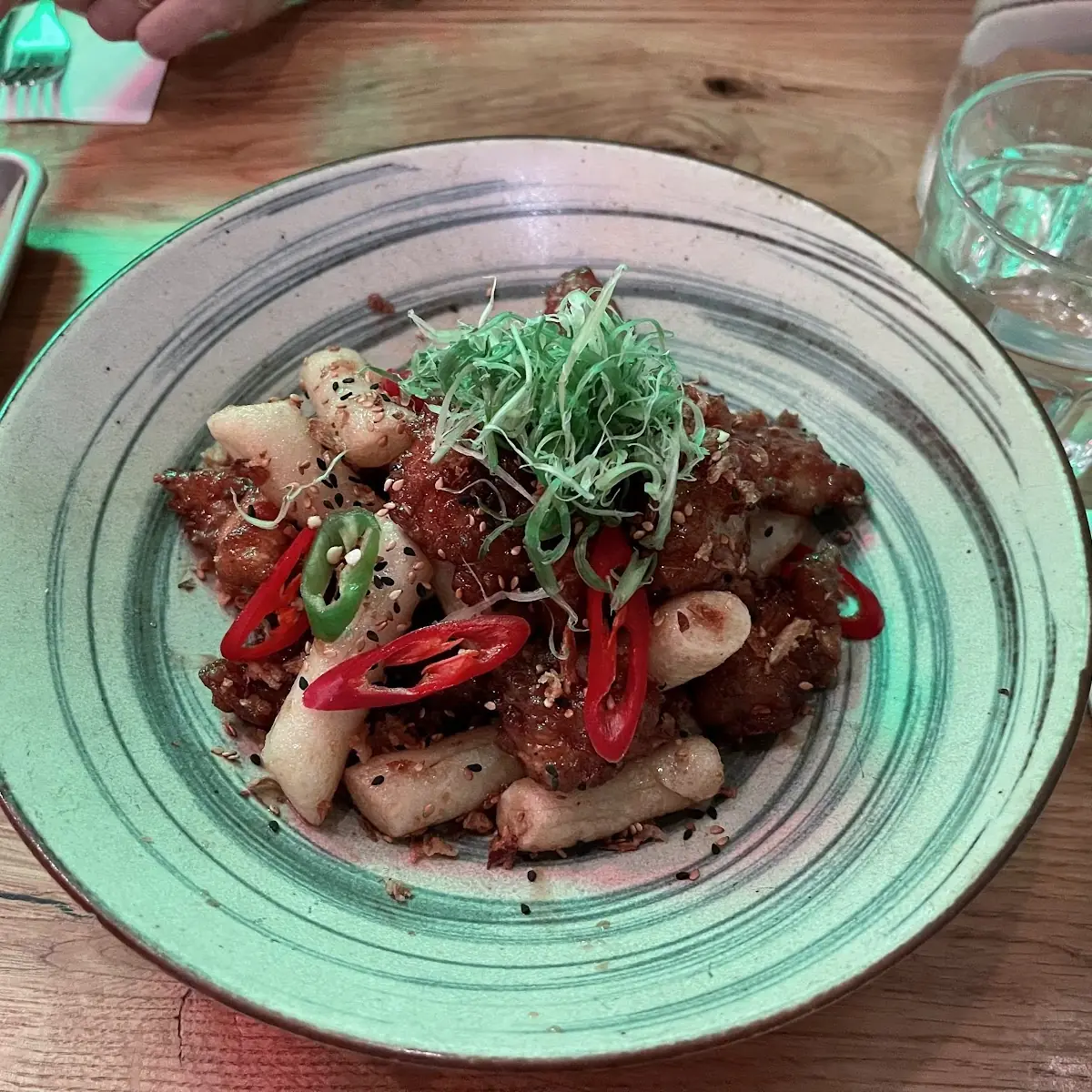 Crispy Chicken Bites Honey Soy Garlic