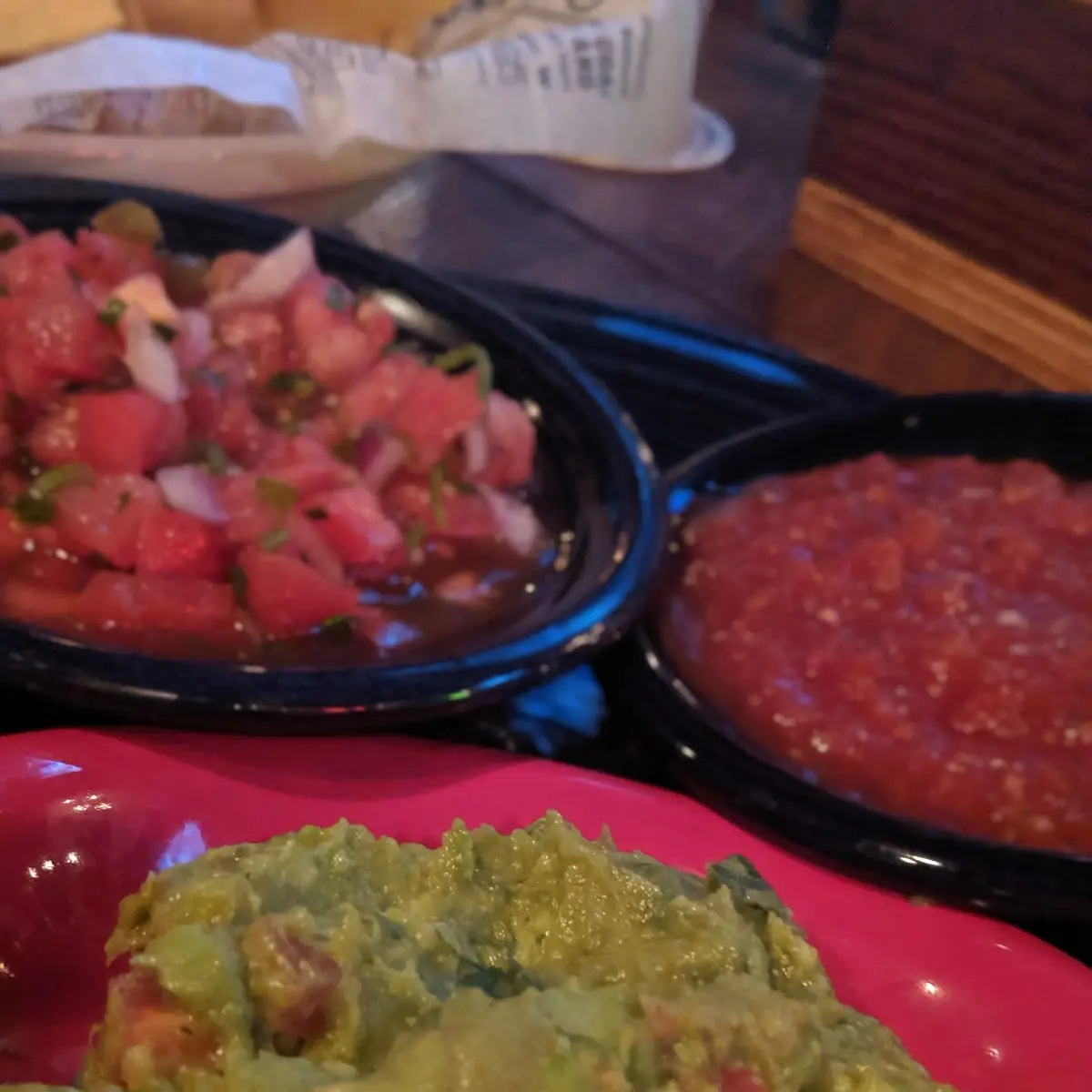 Chips Salsa and Pico Del