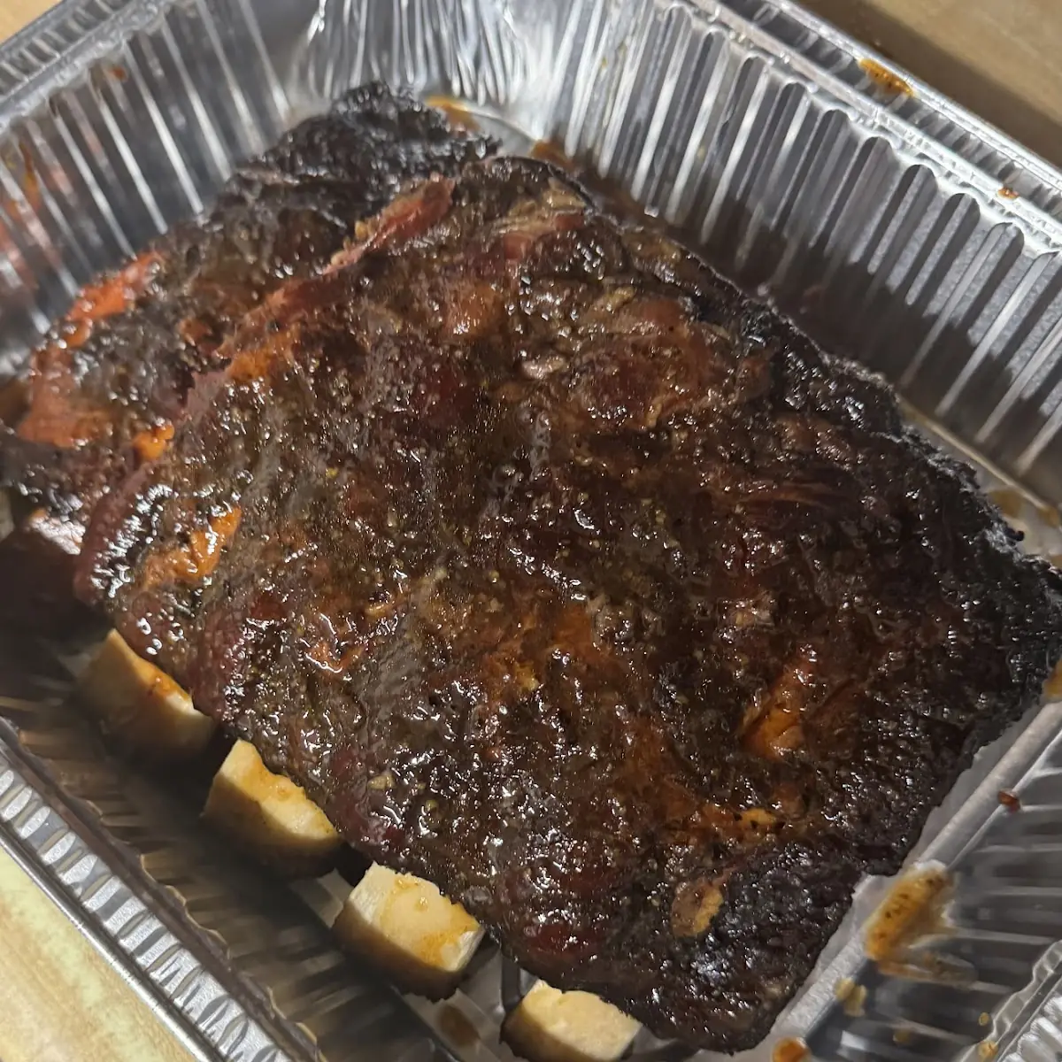 Dino Beef Rib Plate with 3 Sides