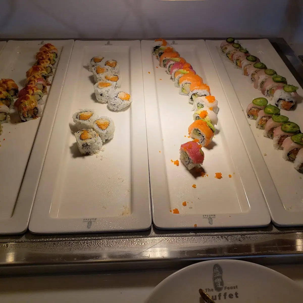 Assorted Sushi and Spring Rolls