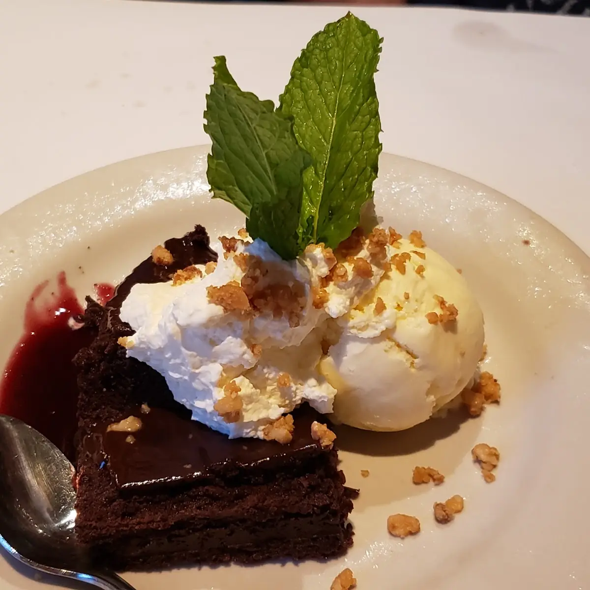 Macadamia Nut Brownie