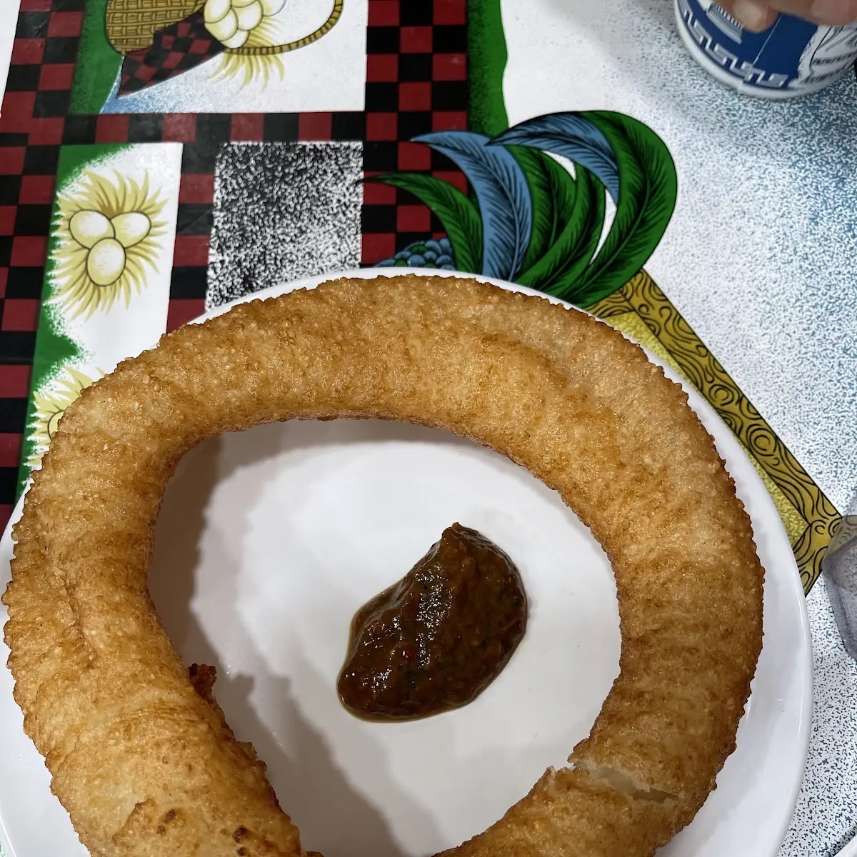 Sel Roti with Dipping Sauce