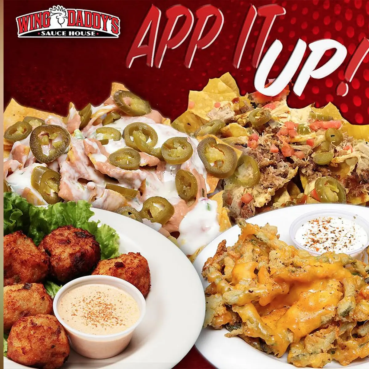 Sauce House Sampler Platter