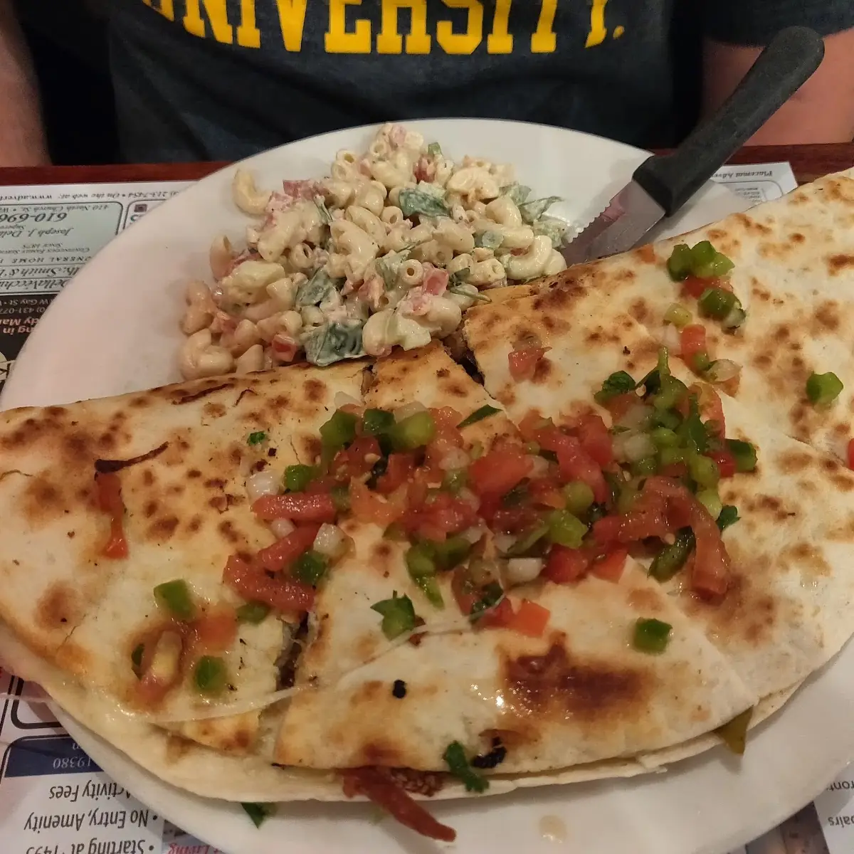 Flank Steak Quesadilla