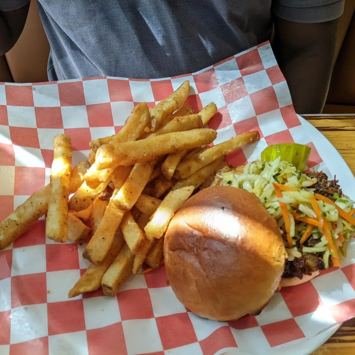 Barbeque Beef Brisket Sandwich
