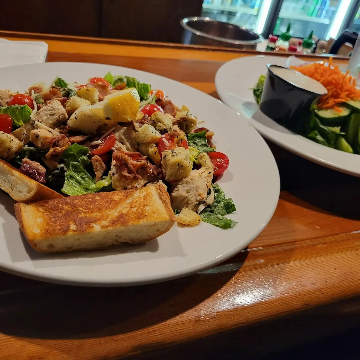 Bacon Chicken Caesar Salad