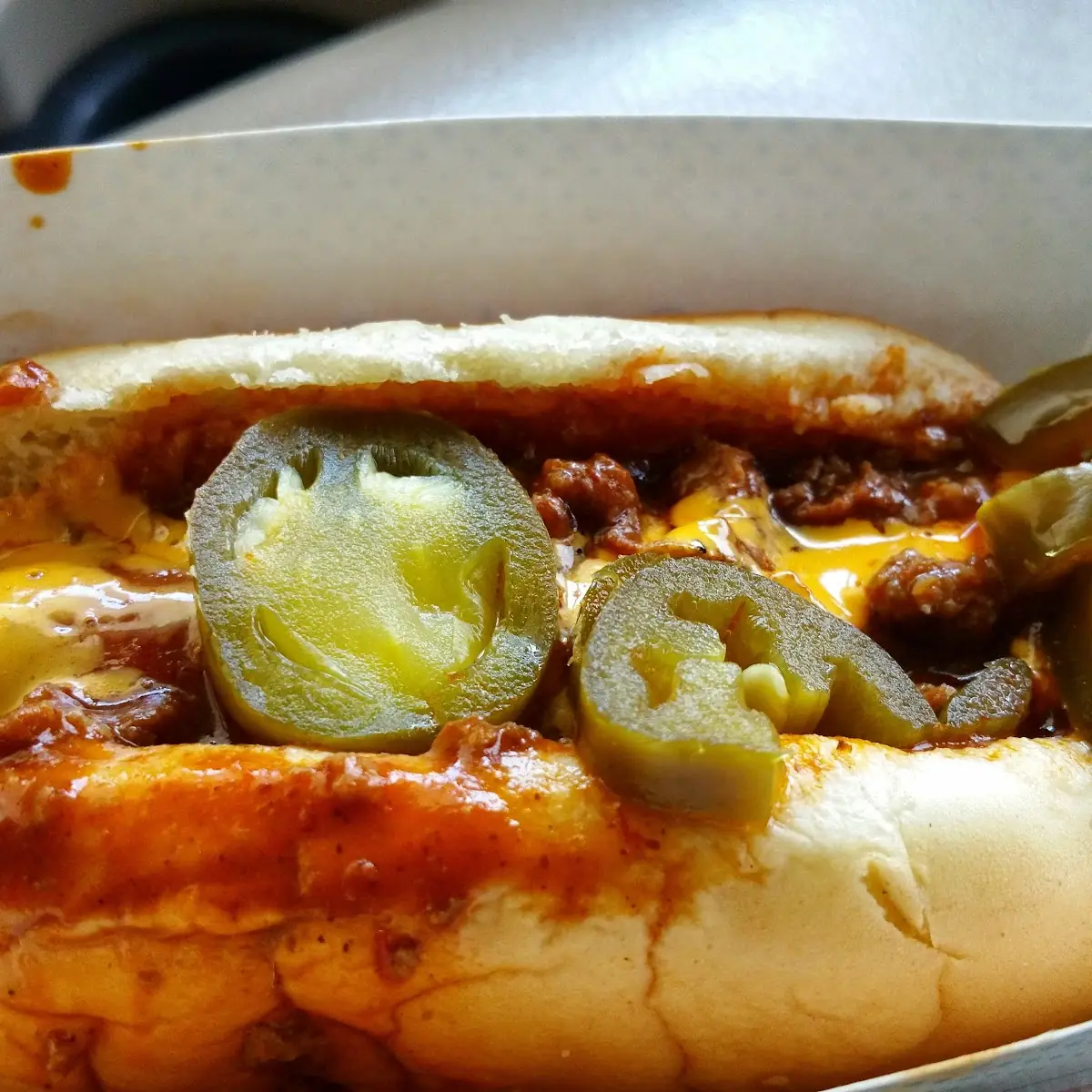 Chilli Cheese Doggie with Jalepenos