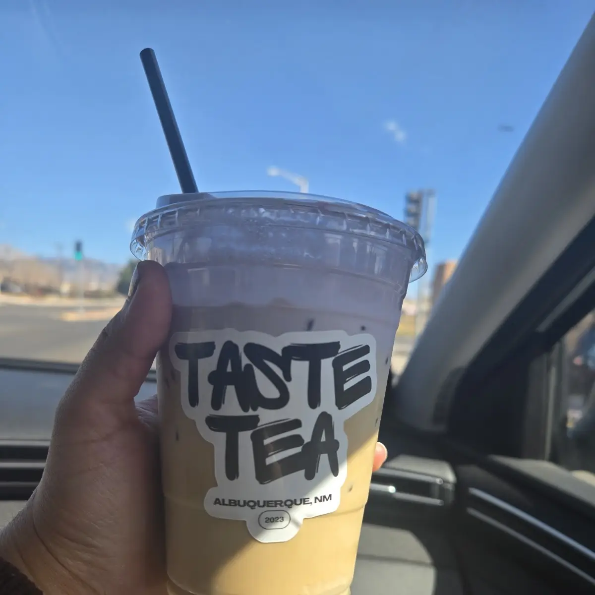 Taro Cream Latte
