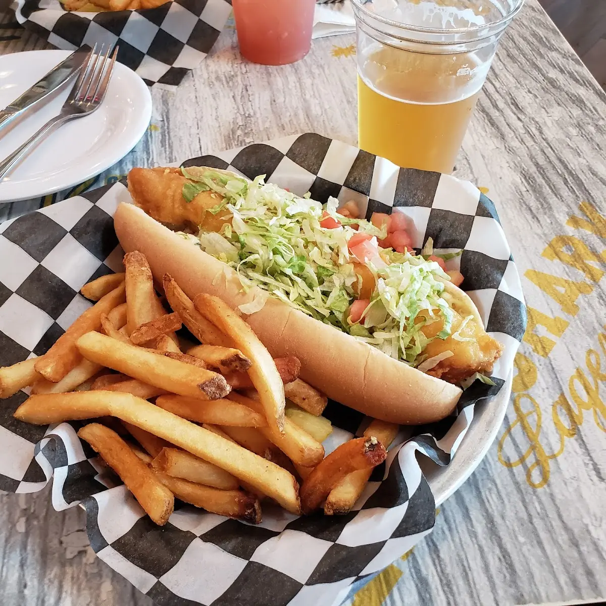 Fried Cod Sandwich