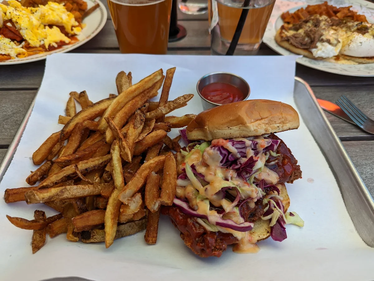 Korean Fried Chicken Sandwich
