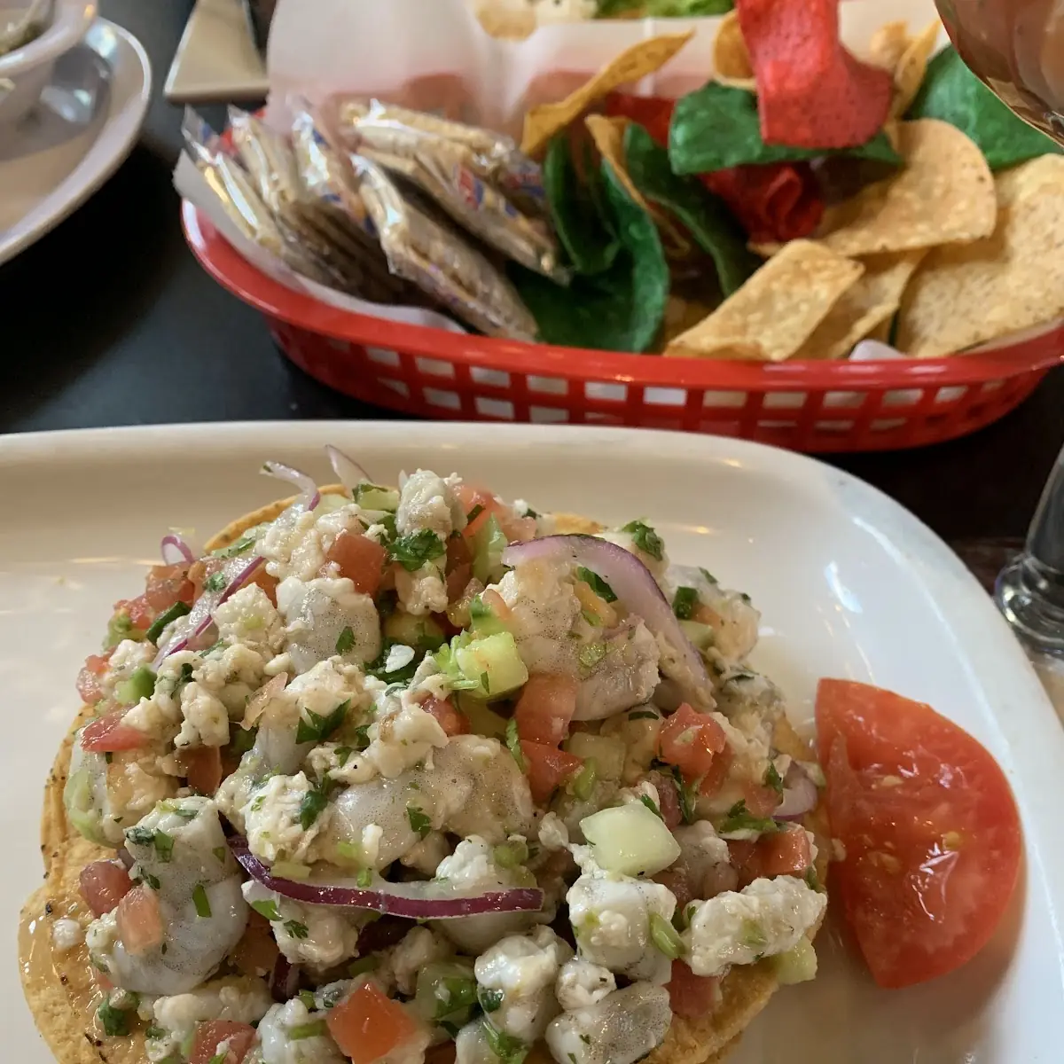 Ceviche Tostada