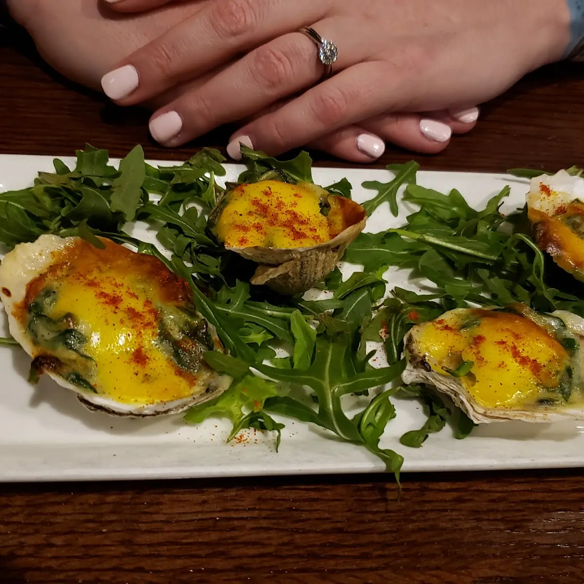 Oysters Rockefeller