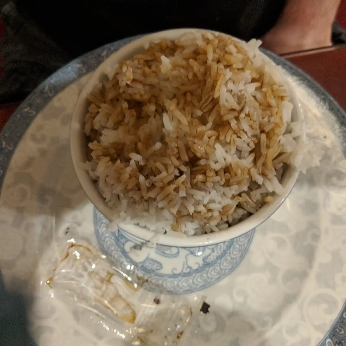 White Rice with Soy Sauce
