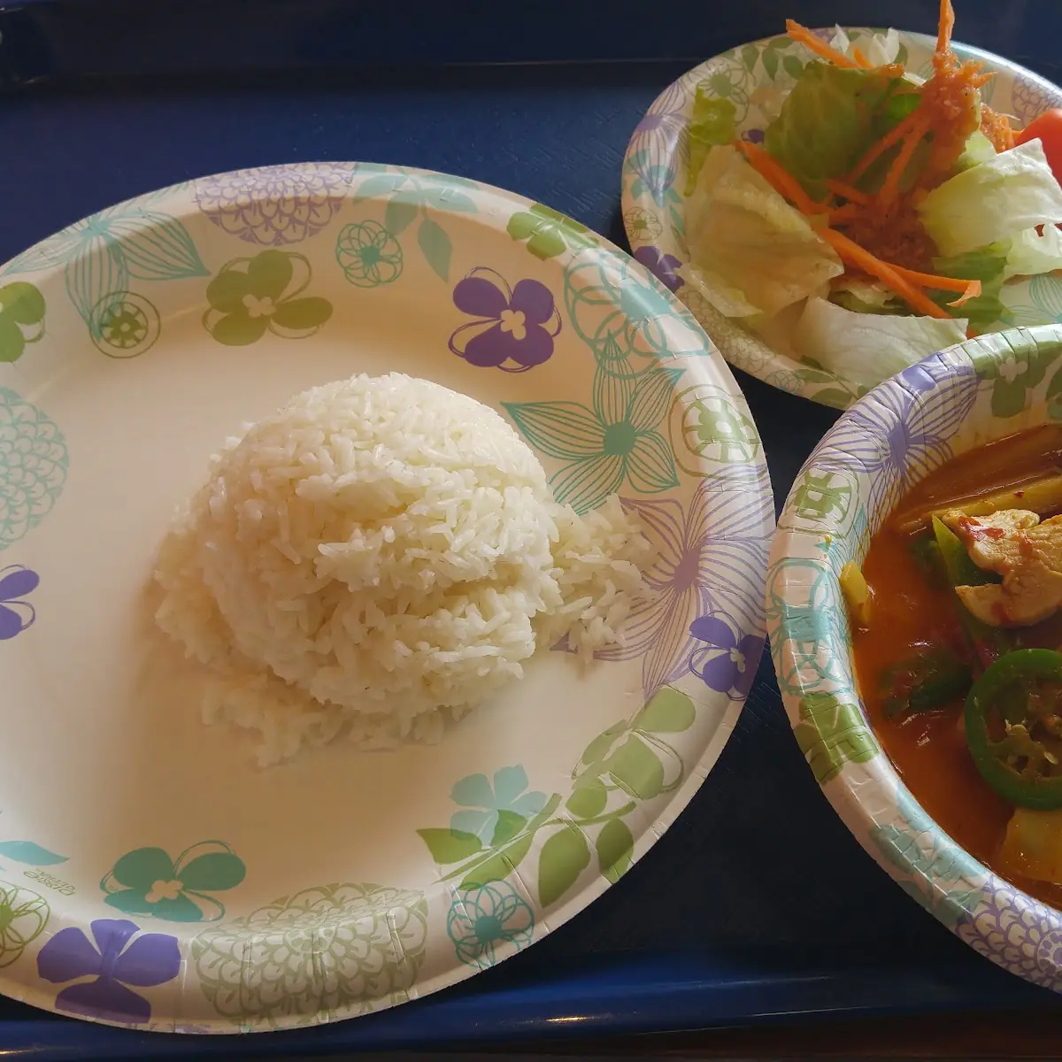 Thai Red Curry Chicken Lunch Special