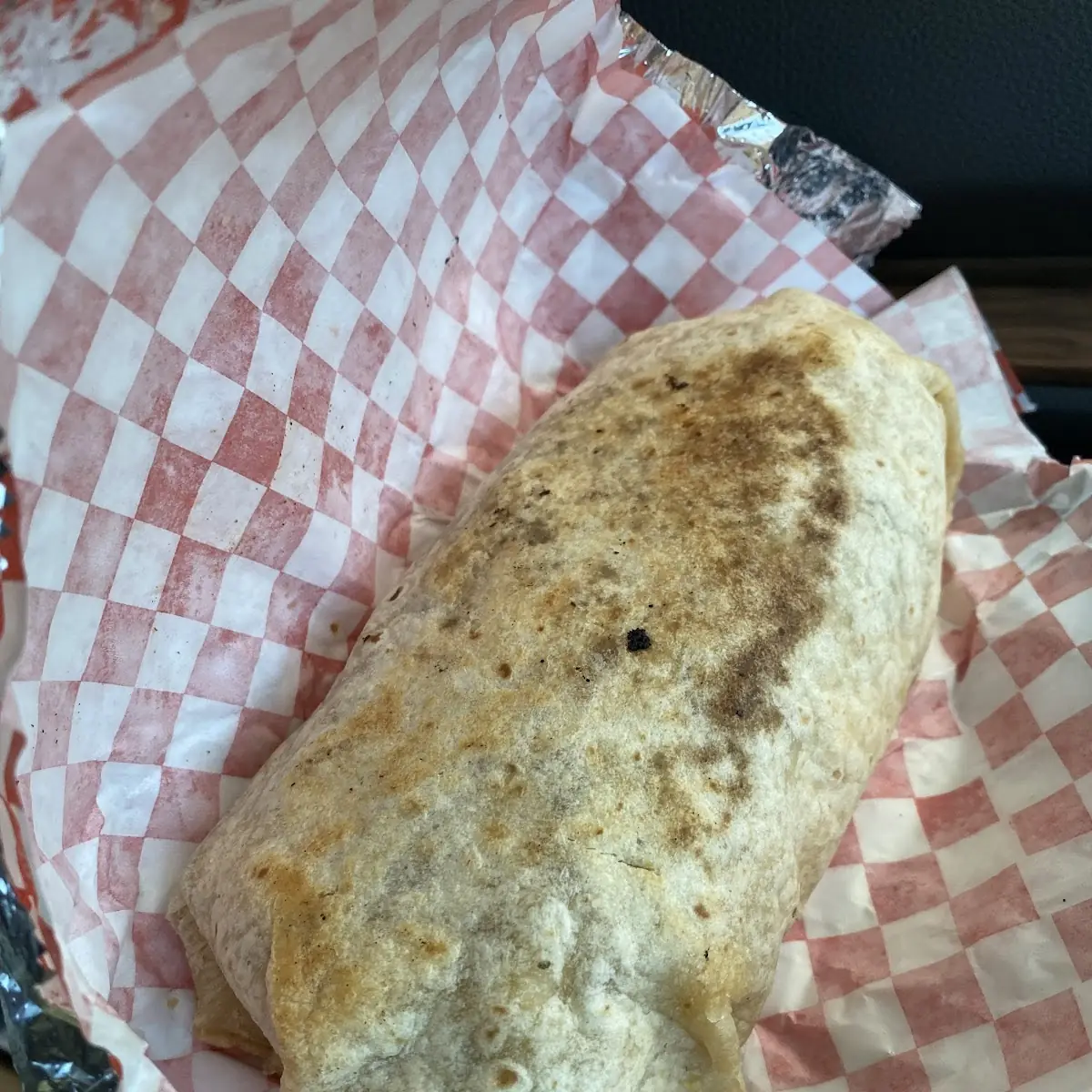 Breakfast Burrito with Sausage