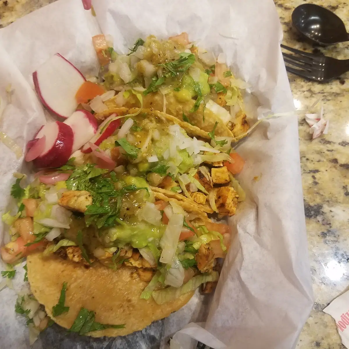 Soft Chicken Tacos