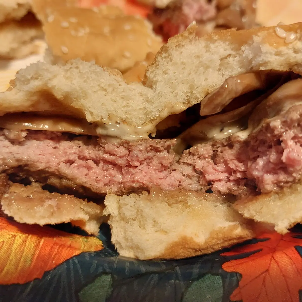 Mushroom Swiss Burger