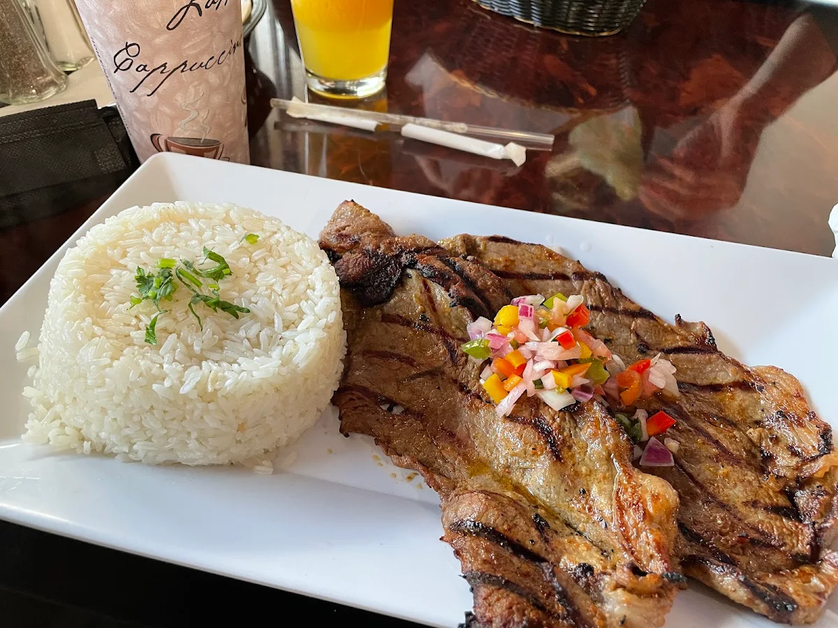 Carne Asada with Mango Salsa