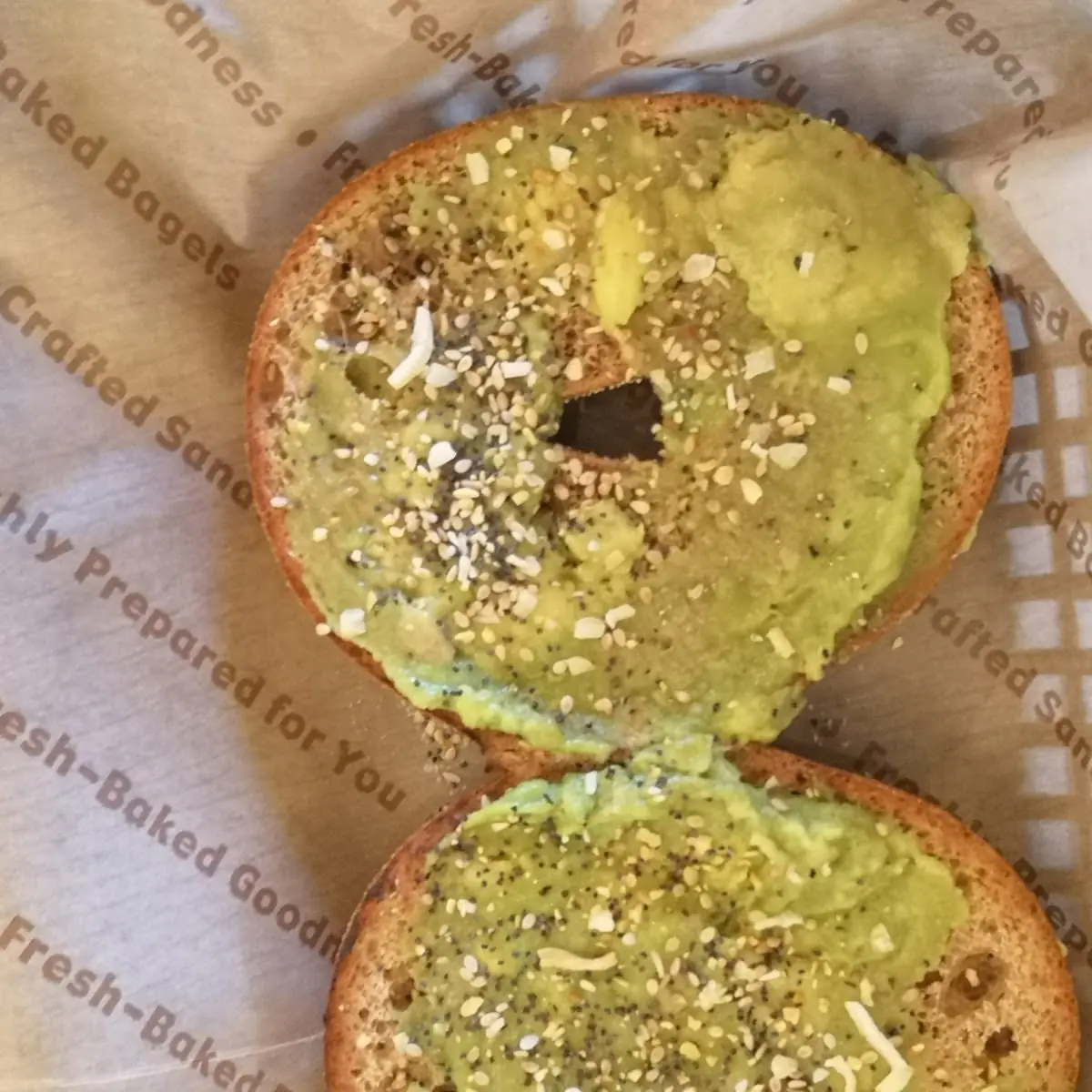 Guacamole Bagel