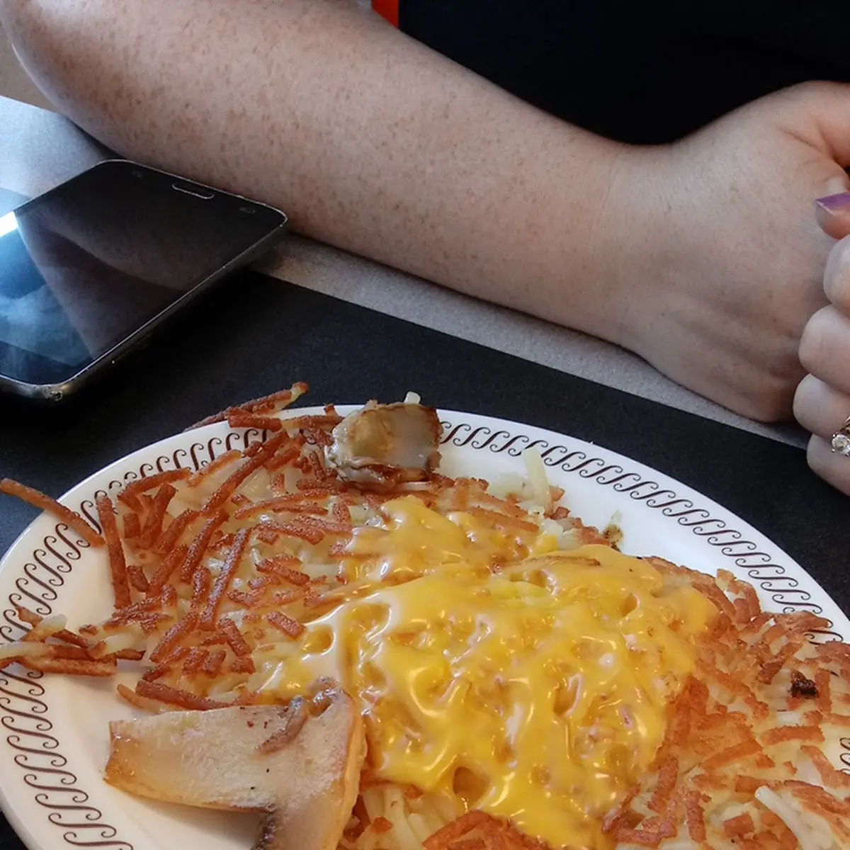 Hash Browns Smothered and Capped