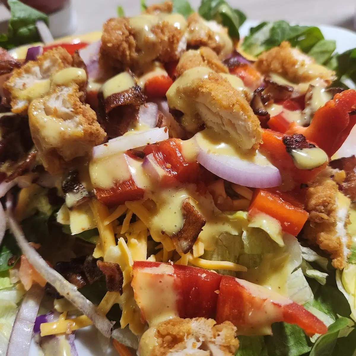 Crispy Chicken Salad
