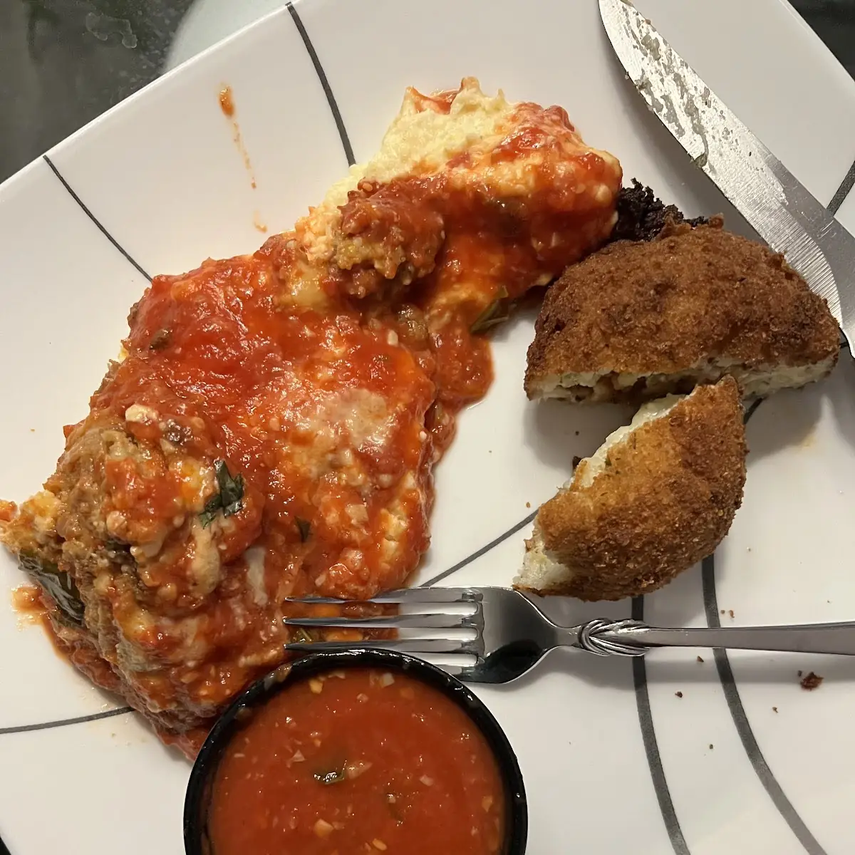Eggplant and Rice Balls