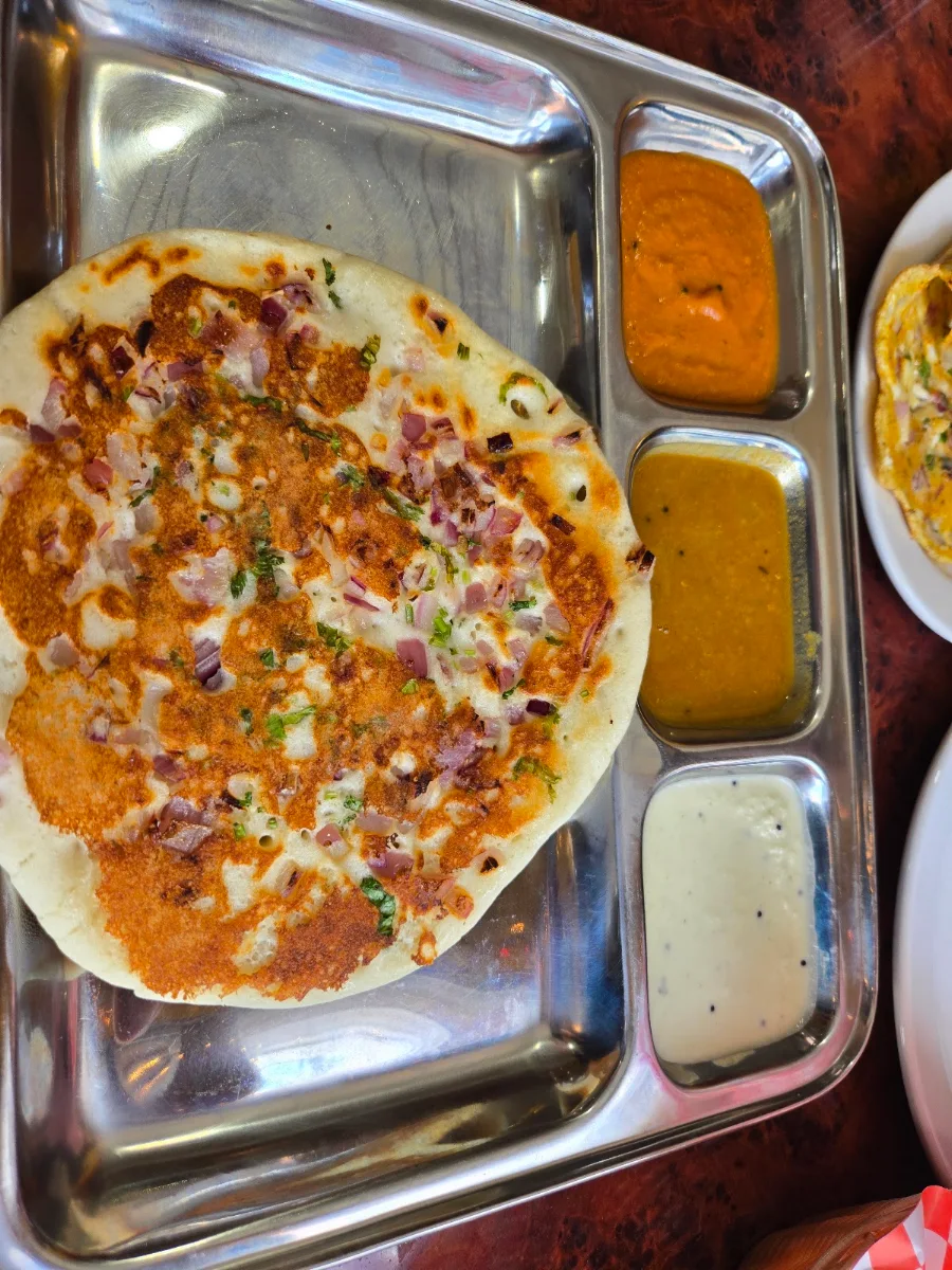 Onion Uttapam, Ilai South Indian Restaurant