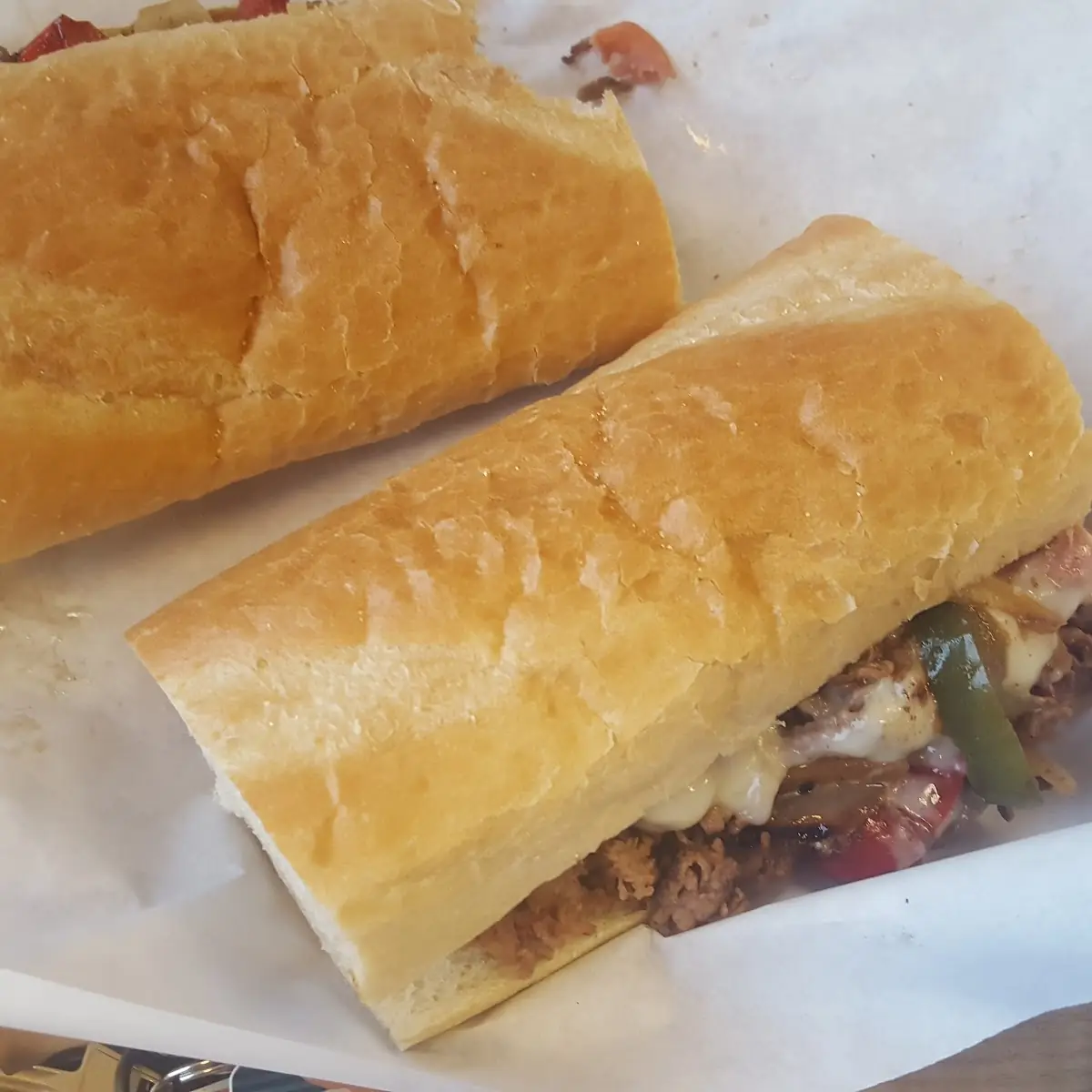Philly Cheese Steak Sandwich 9