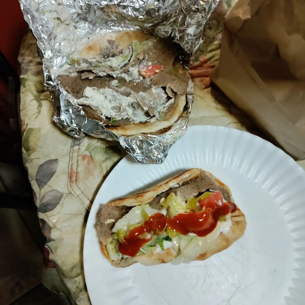 Jumbo Gyro Sandwich