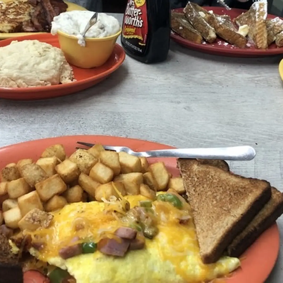 Omelette with Breakfast Potatoes