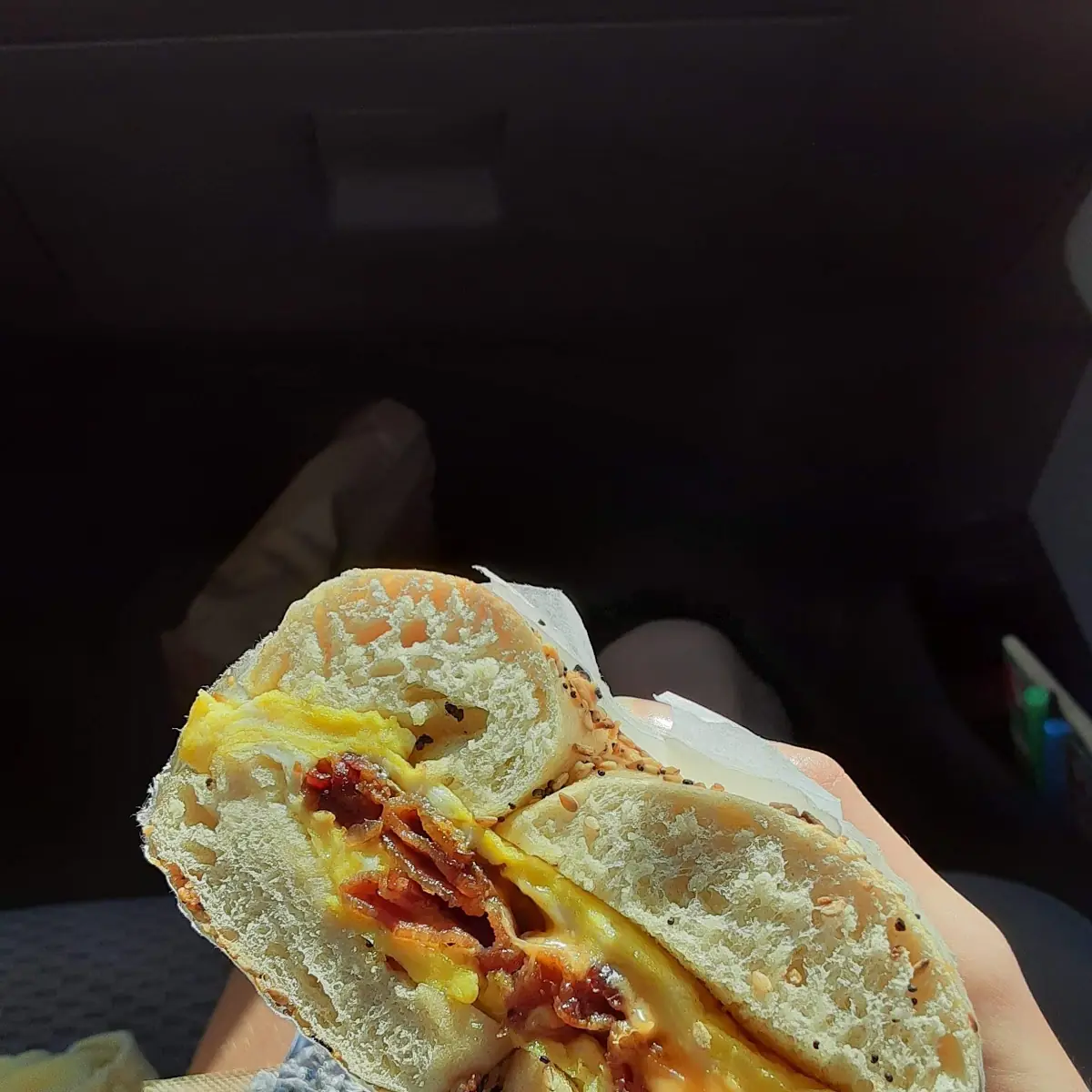 Turkey Bacon Eggs & Cheese