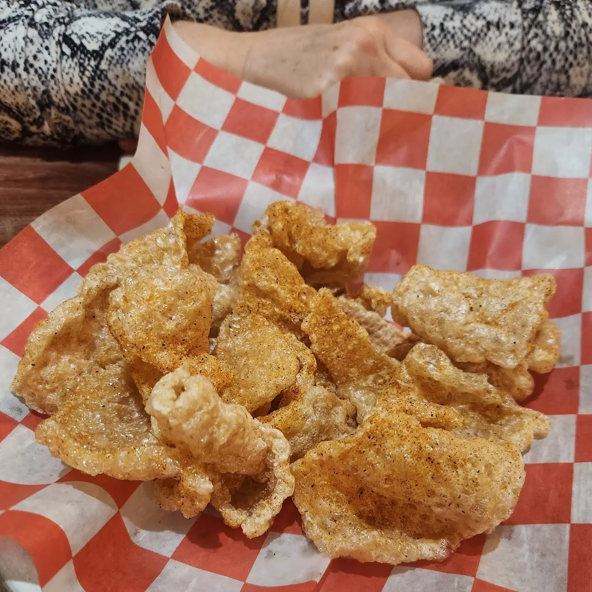 BBQ Pork Skins