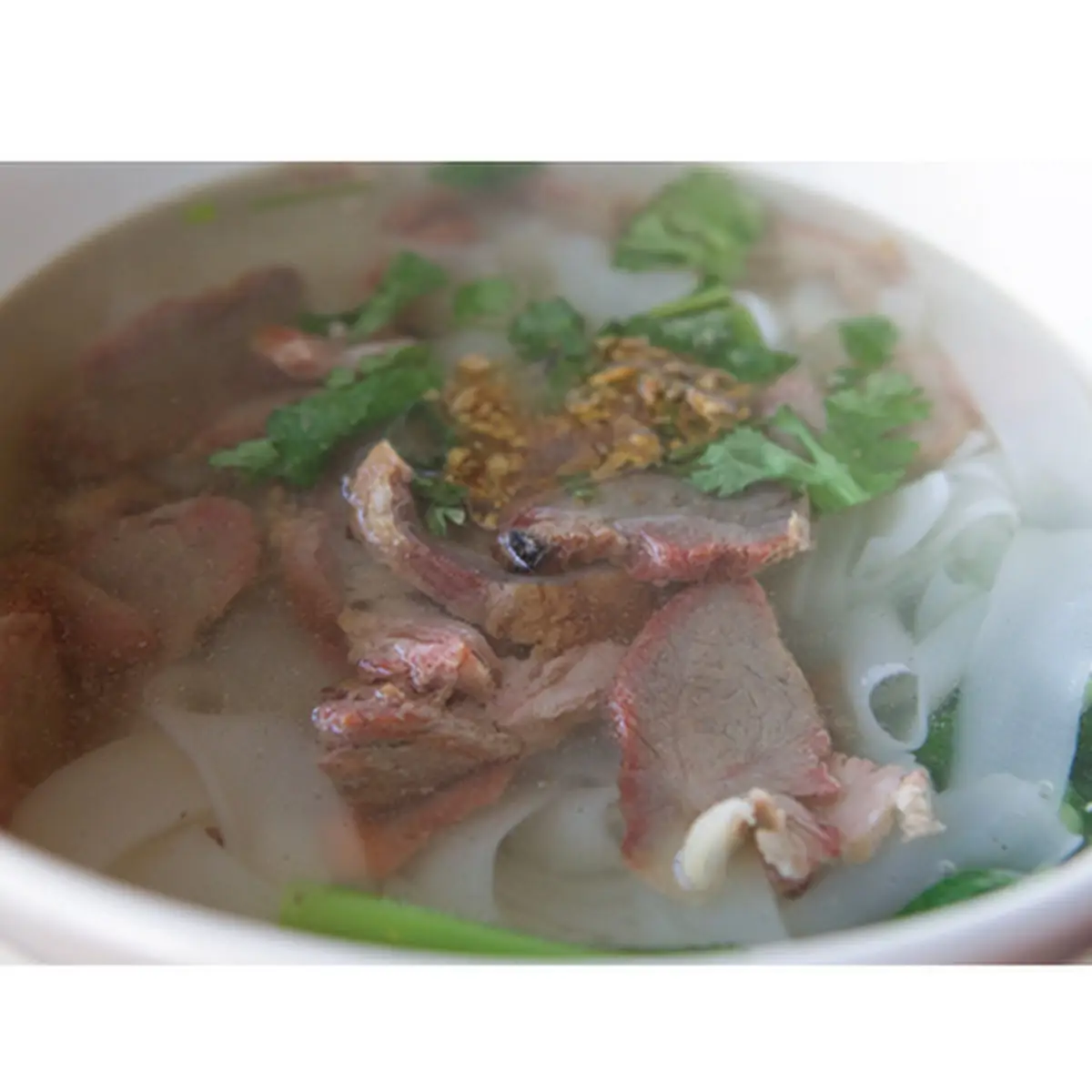 Slice Beef Noodle Soup