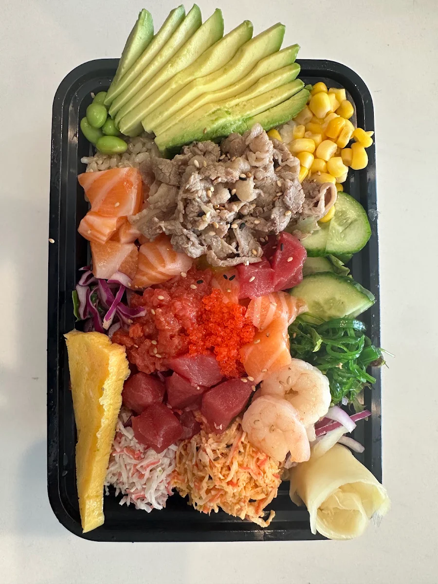 Salmon Poke Bowls