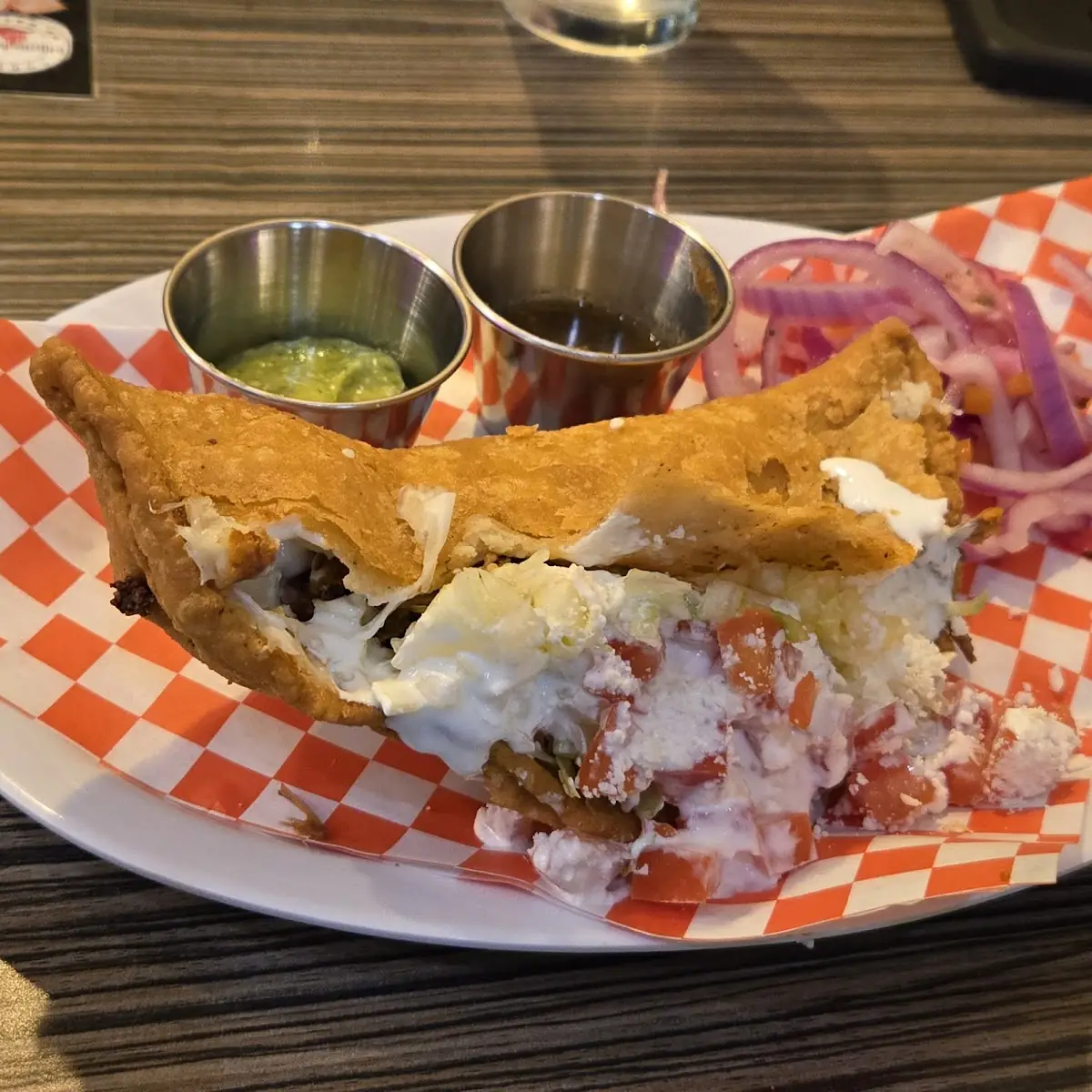 Fried Quesadilla Rellena